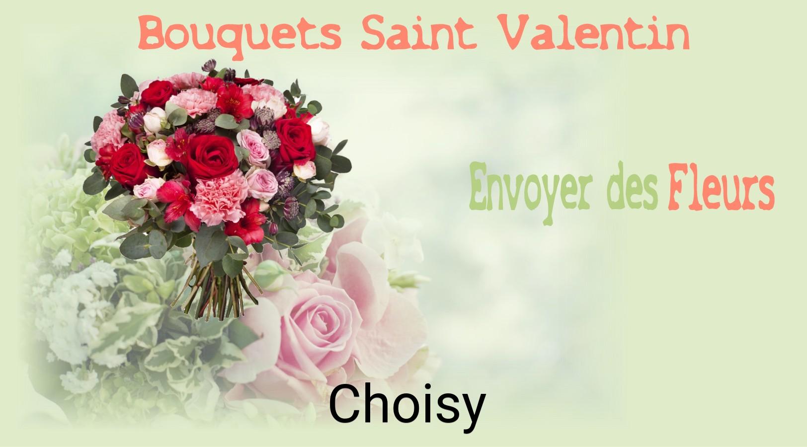 Roses de Saint-Valentin livrées à Choisy